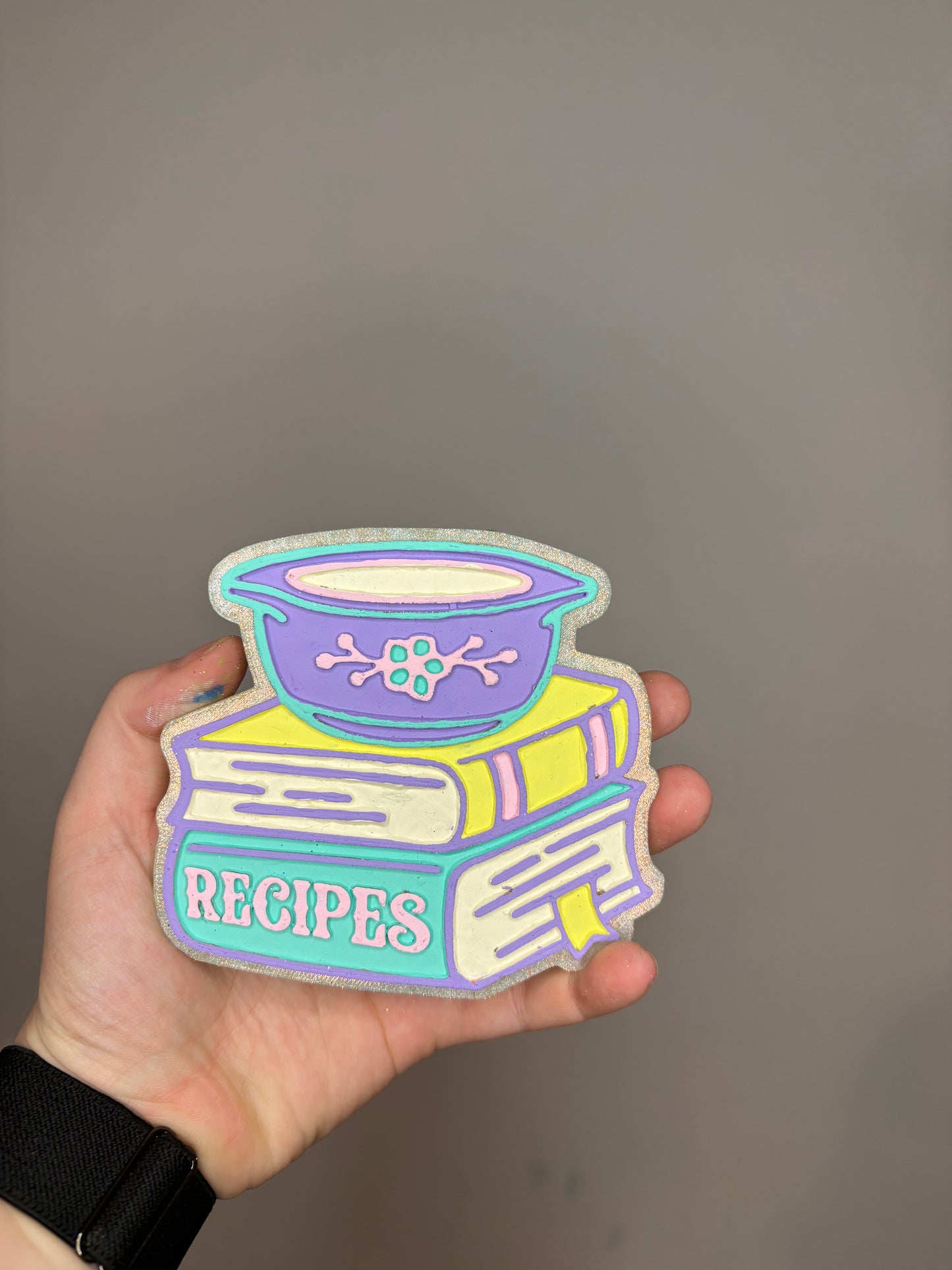 Pyrex Recipe Stack