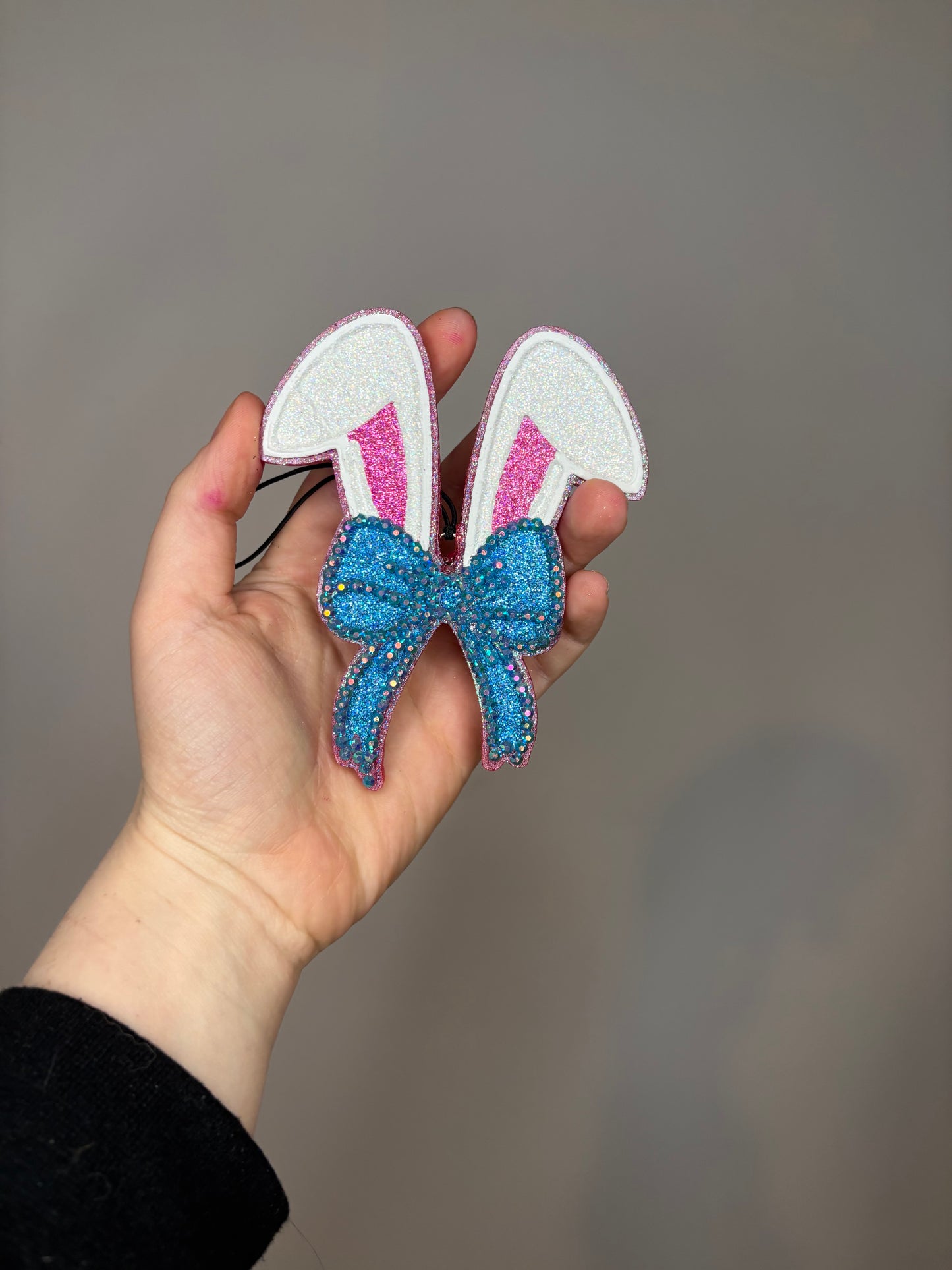 Bunny ears w/Rhinestoned Bow