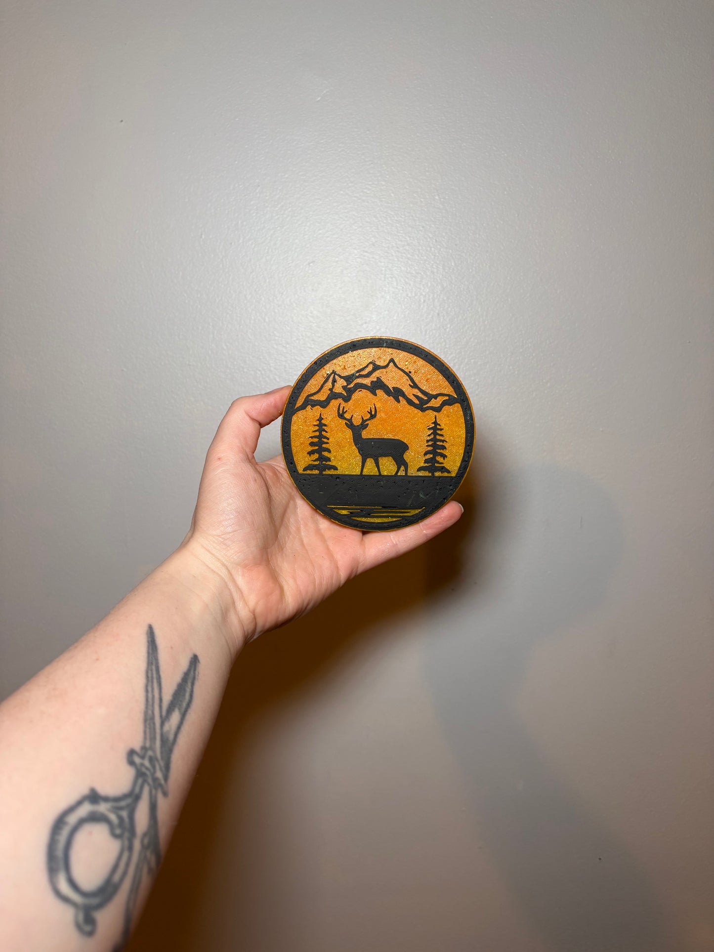 Deer scene