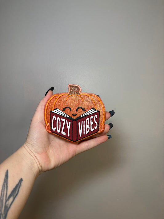 Cozy Vibes Pumpkin