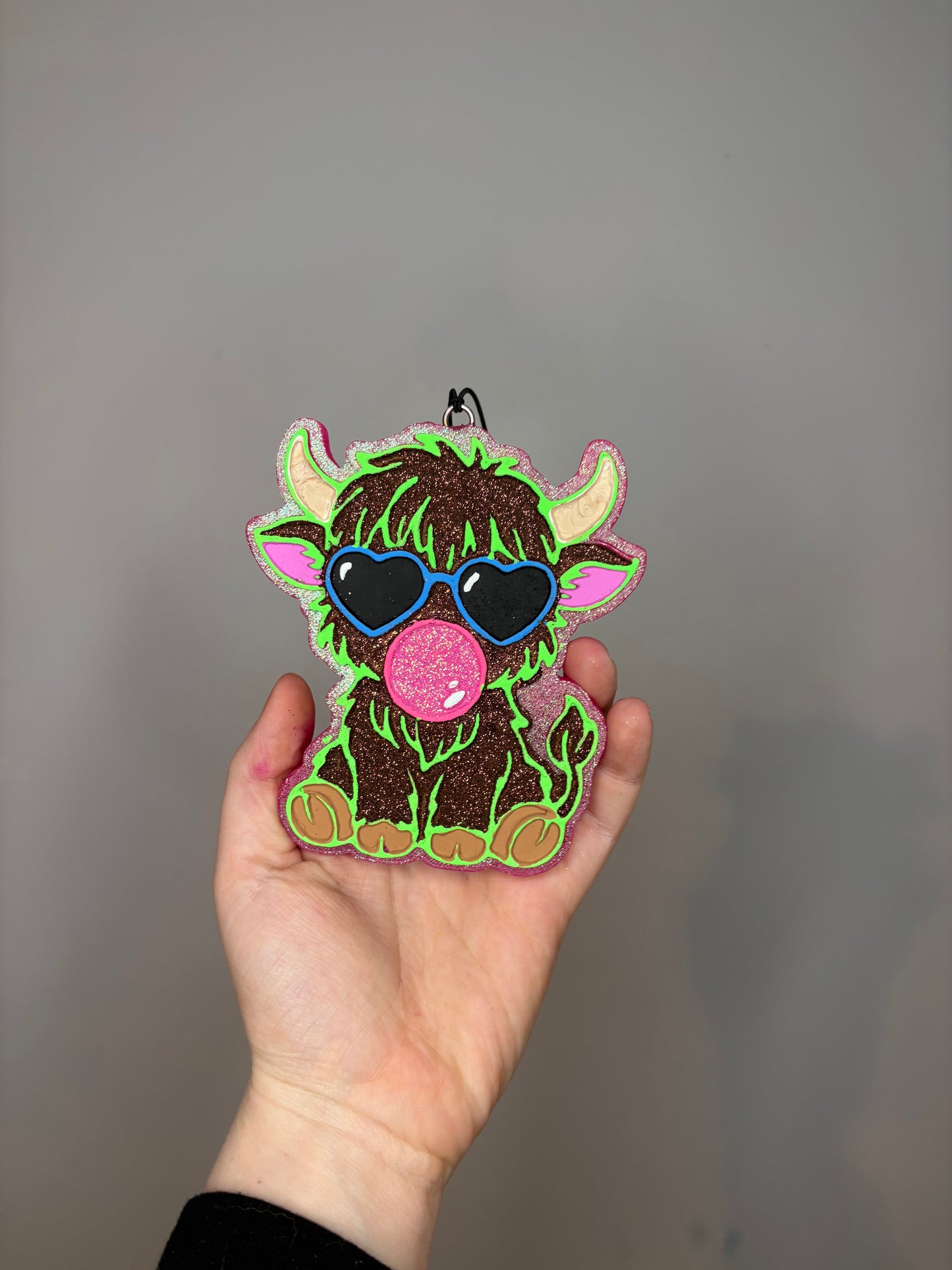Bubblegum cow