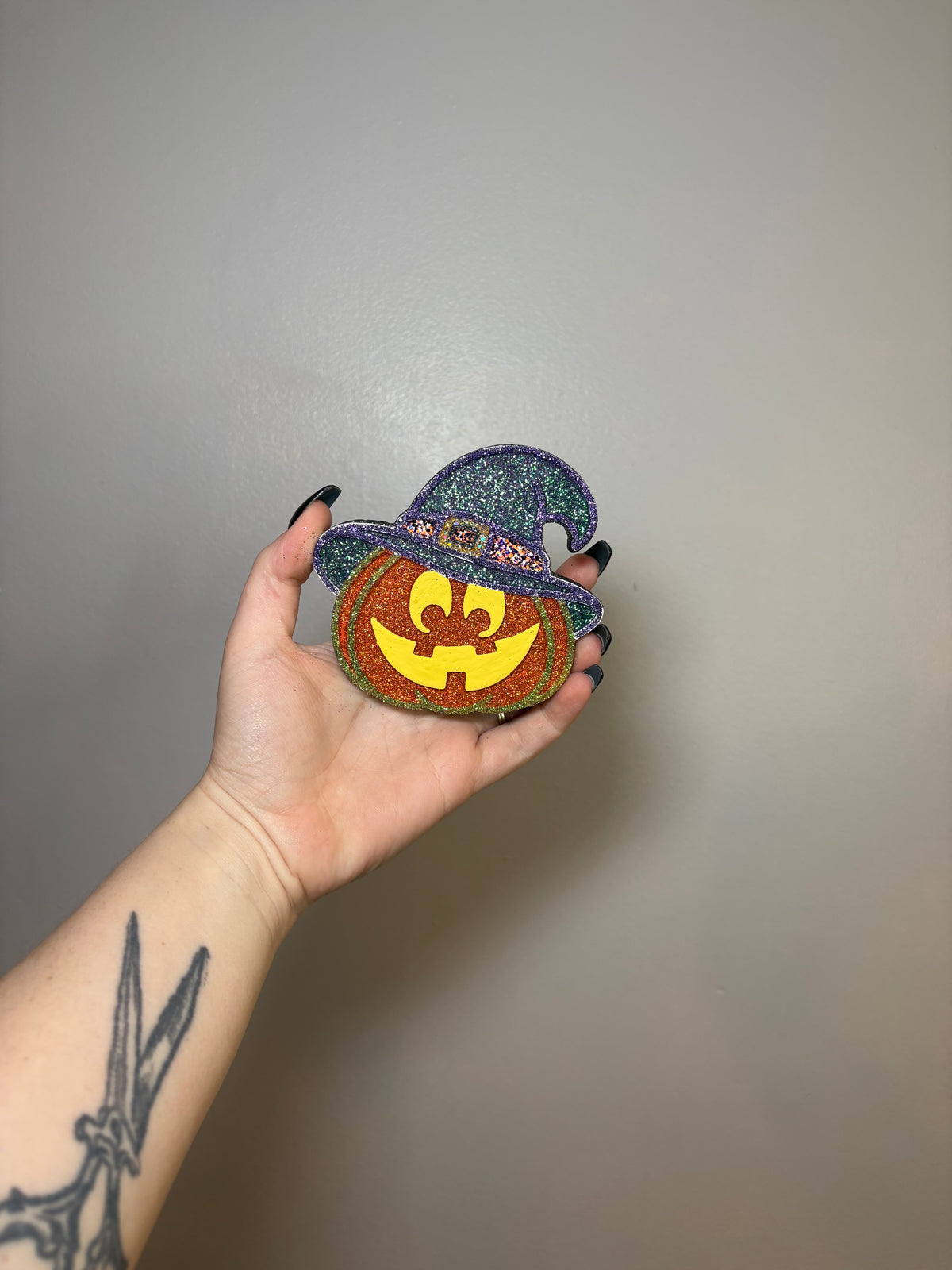 Witch pumpkin - purple