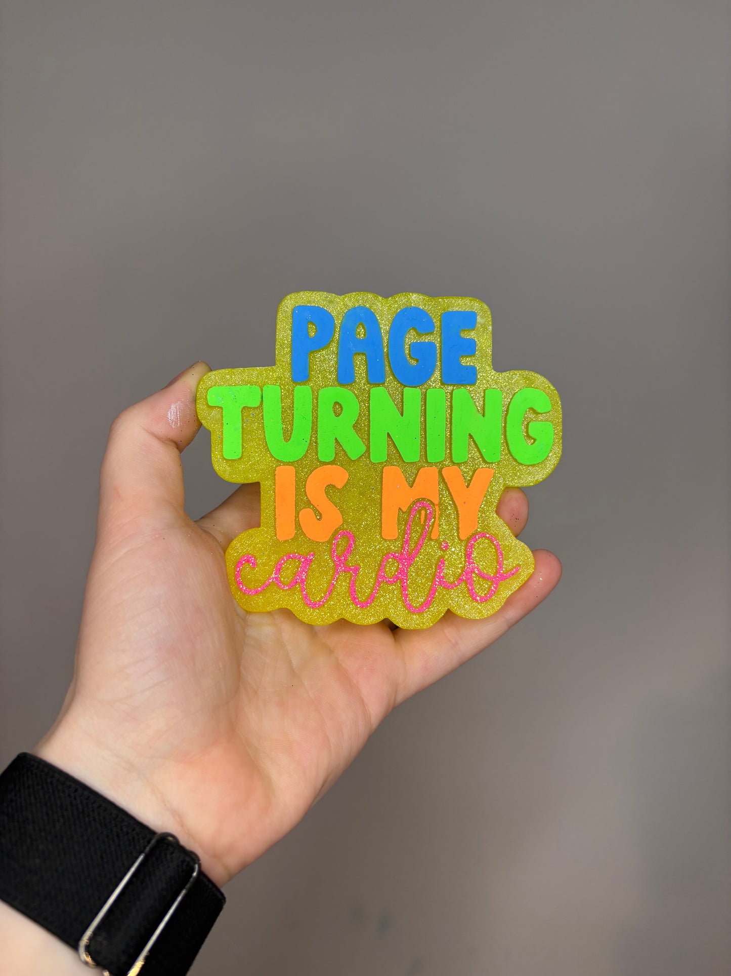 Page turning is my cardio