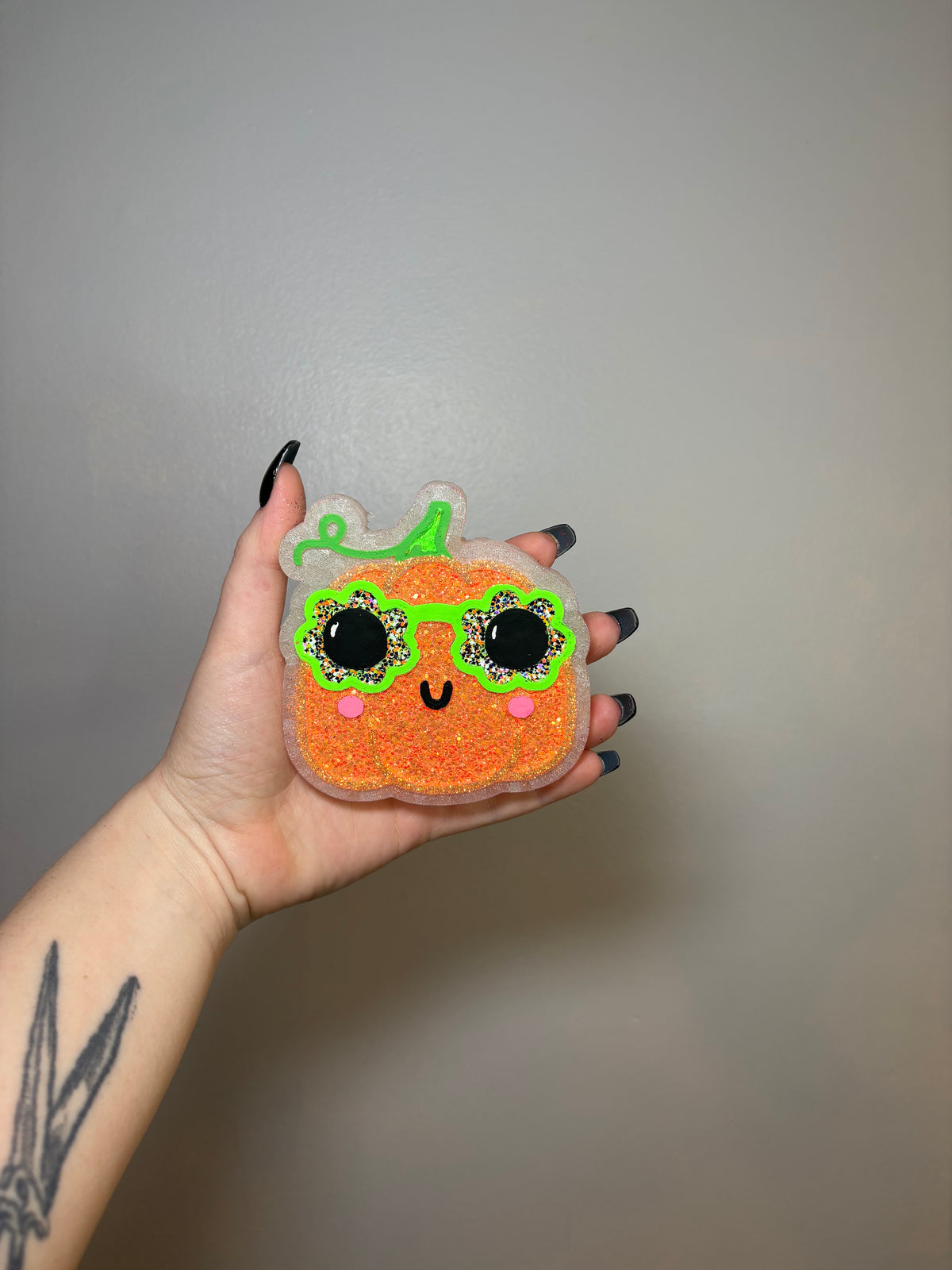 Groovy Pumpkin- green