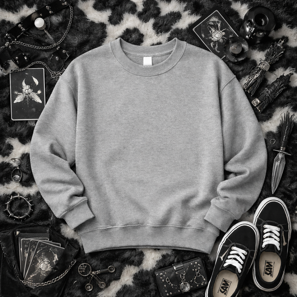 Gray Crewneck